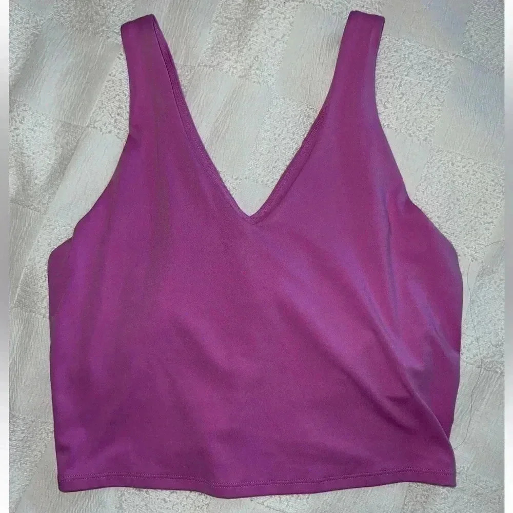 All In Motion purple athletic tank